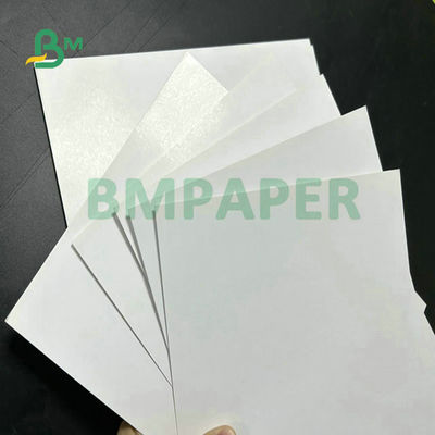 8.5 x 17 pouces 93% Blancheur élevée Eco-friendly Offset Impression double face enduit papier d'art brillant pour brochures