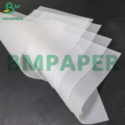 55 gm 60 gm Ruloir de papier de traçage blanc naturel translucide de dessin de transfert