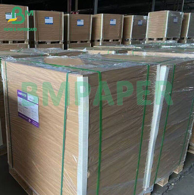 110+110+110gm Pâte de recyclage noire 3 plis E carton ondulé pour emballage
