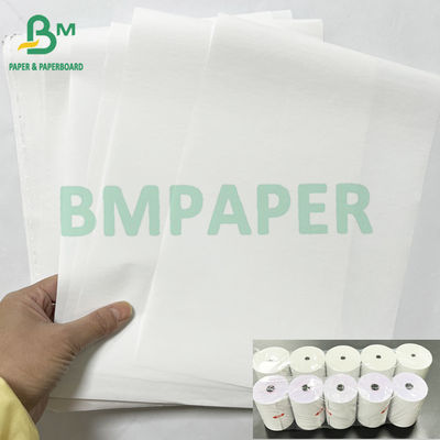 48 gm 55 gm papier POS recyclable rouleau jumbo pour caisses enregistreuses