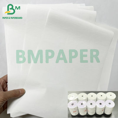 48 gm 55 gm papier POS recyclable rouleau jumbo pour caisses enregistreuses