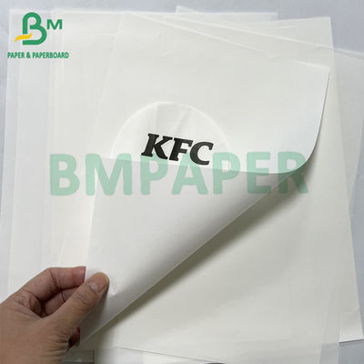 40 grammes de papier sandwich recyclable de qualité alimentaire kit 3 kit 5 à l'huile