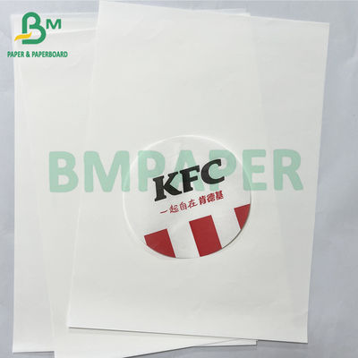40 grammes de papier sandwich recyclable de qualité alimentaire kit 3 kit 5 à l'huile