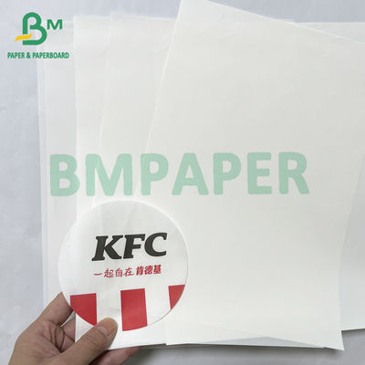 50 grammes de papier à l'épreuve de la graisse