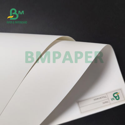 Papier imprimable synthétique en PP mat imperméable à l'eau à haute densité pour étiquettes 150um