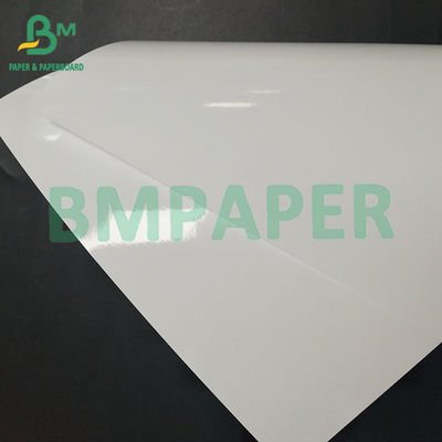 Papier photographique recouvert à double face de 24&quot; 36&quot; pour imprimantes à jet d'encre haute brillance 120 160gm