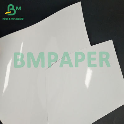 Papier photographique recouvert à double face de 24&quot; 36&quot; pour imprimantes à jet d'encre haute brillance 120 160gm