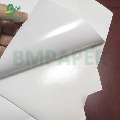 Papier thermique auto-adhésif blanc imprimable mat