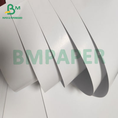80g 130g papier blanc brillant avec colle à fondre à chaud