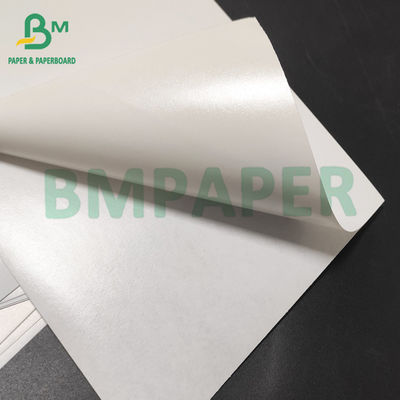 80g 130g papier blanc brillant avec colle à fondre à chaud