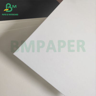 Carte de papier blanche naturelle 100% pâte de bois vierge 600um 700um