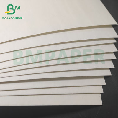 Carte de papier blanche naturelle 100% pâte de bois vierge 600um 700um