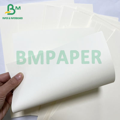 80 gm papier de livre en crème non revêtu et personnalisé recyclable