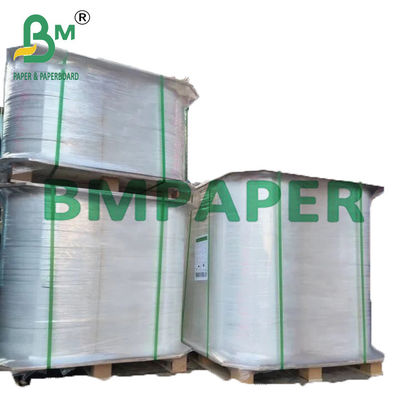 Papier de base de paille de qualité alimentaire blanc de 60 gm et 15 mm pour boissons au jus