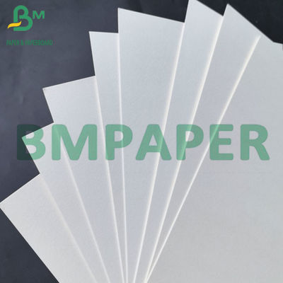 1 mm 2 mm de papier absorbant blanc naturel avec revêtement PE d'un côté