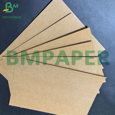 300 g + 15 g PE revêtu d'un côté de papier kraft brun imperméable à l'huile pour l'emballage