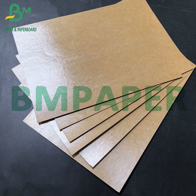300 g + 15 g PE revêtu d'un côté de papier kraft brun imperméable à l'huile pour l'emballage