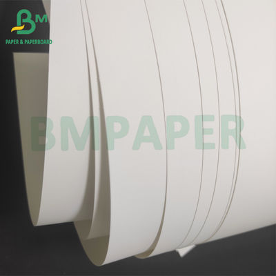 Papier synthétique en PP à haute couverture, imperméable à l'eau, blanc, 100um 120um