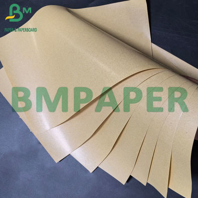 70 g+10 g de PE papier kraft non blanchi lamellé d'un côté et résistant aux graisses