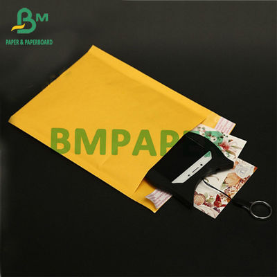 80gm rouleaux de papier Kraft doré pour papier d'enveloppe Express sacs à bulles 787mm 1092mm