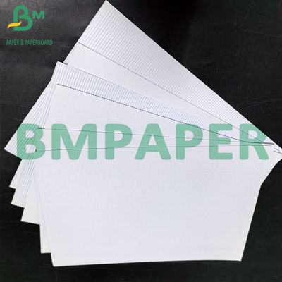1 mm F feuilles de carton ondulé blanc pour la fabrication de boîtes