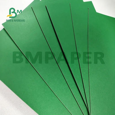 Cartes de couleur en carton laminé vert de 1 mm à 2 mm pour boîtier cosmétique