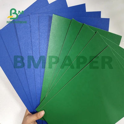 Cartes de couleur en carton laminé vert de 1 mm à 2 mm pour boîtier cosmétique