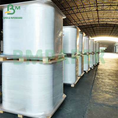 28 gm 24 gm Papier d'emballage de paille blanc de qualité alimentaire 30 mm 44 mm