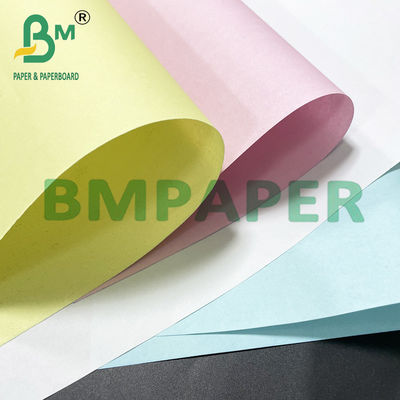 Papier de copie imprimable en blanc / rose / jaune pour les relevés bancaires