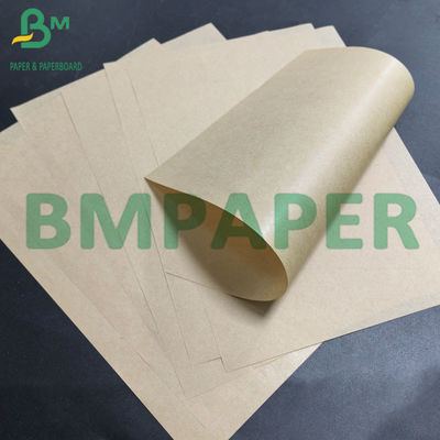50 g de papier kraft brun à une face et brillant de qualité alimentaire