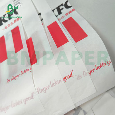 Papier d'emballage alimentaire à l'épreuve de la graisse 35 gm 40 gm 50 gm Pour sandwich hamburger