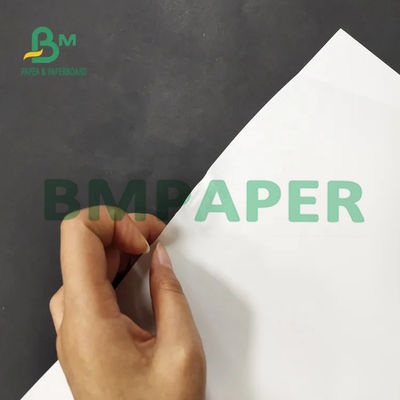 Papier synthétique résistant à la déchirure de couleur blanche 80um 100um pour l'impression à jet d'encre
