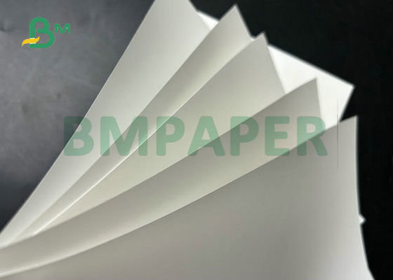 28 x 40 pouces imprimable blanc pur 210 grammes feuille de carte thermique pour carte d'embarquement papier