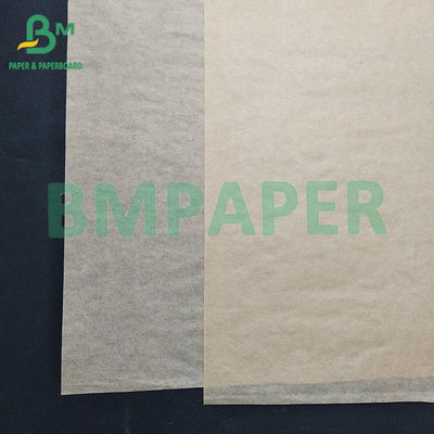 40 gm papier d'emballage brun résistant à la graisse et à l'eau pour les hamburgers