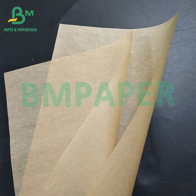 40 gm papier d'emballage brun résistant à la graisse et à l'eau pour les hamburgers
