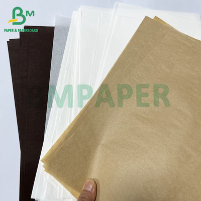 Rouleau de papier de couleur résistant à la graisse de 40 gm recyclable