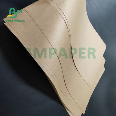 50 gm 60 gm Papier Kraft de couleur naturelle pour sac à emporter Haute résistance à la déchirure