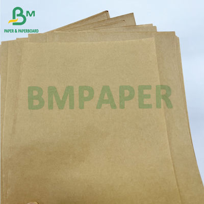 Bon rendement d'impression 60 grs 70 grs Papier alimentaire brun non blanchi