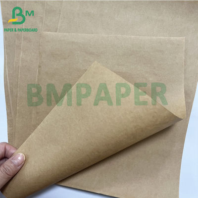 Bon rendement d'impression 60 grs 70 grs Papier alimentaire brun non blanchi