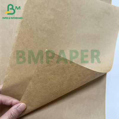 Ruloir de papier d'emballage alimentaire lisse et recyclable de couleur Kraft 45 gm 80 gm
