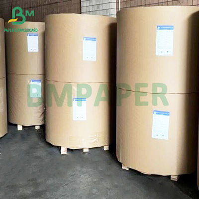 Ruloir de papier d'emballage alimentaire lisse et recyclable de couleur Kraft 45 gm 80 gm