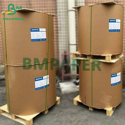 48G 55G 60G papier thermique en rouleau de grande taille 790mm 860mm coupe tailles personnalisées Jumbo rouleau de papier de télécopieur thermique