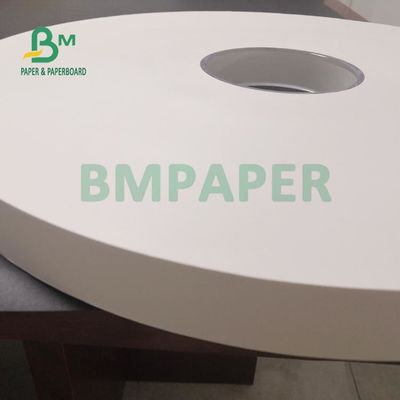 Papier d'emballage alimentaire à base de paille imprimable de 28 grammes pour la boisson 29 mm 35 mm Inoffensif