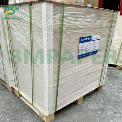 1.1mm 1.2mm Blanc carton à puces de poids moyen feuilles de carton Blanc des deux côtés