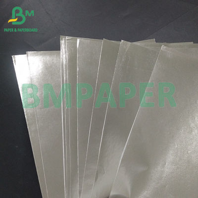 70 grammes 763 mm rouleaux de papier argentés étanches et submersibles en aluminium pour étiquettes de bière