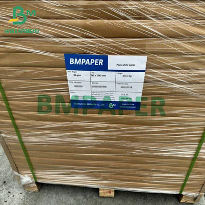 70 gm 75 gm 80 gm Papier d'impression blanc sans bois Papier offset Rame 787 mm X 1092 mm