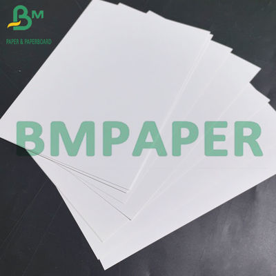 Papier synthétique en PP blanchi à 100 mm, feuilles de papier imperméables pour l'impression au laser