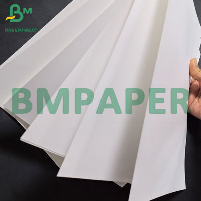 Papier synthétique en PP blanchi à 100 mm, feuilles de papier imperméables pour l'impression au laser