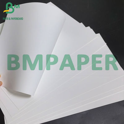 Papier synthétique en PP blanchi à 100 mm, feuilles de papier imperméables pour l'impression au laser