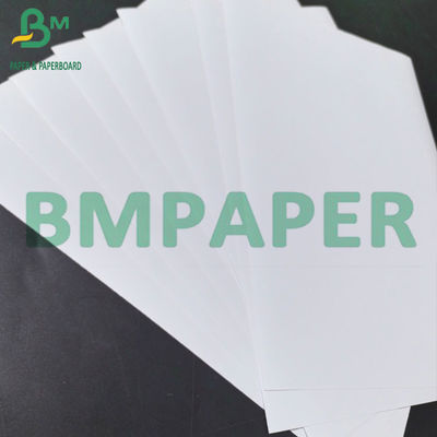 Papier adhésif PP blanc 75um avec 80g de papier liner brillant